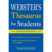 Webster's  Thesaurus for Students